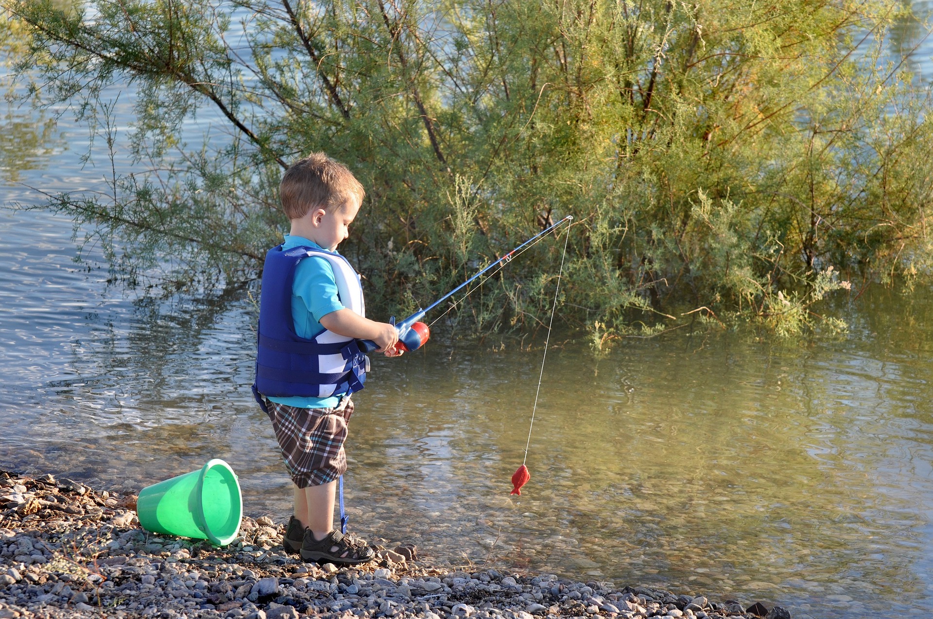 Child Fishing
